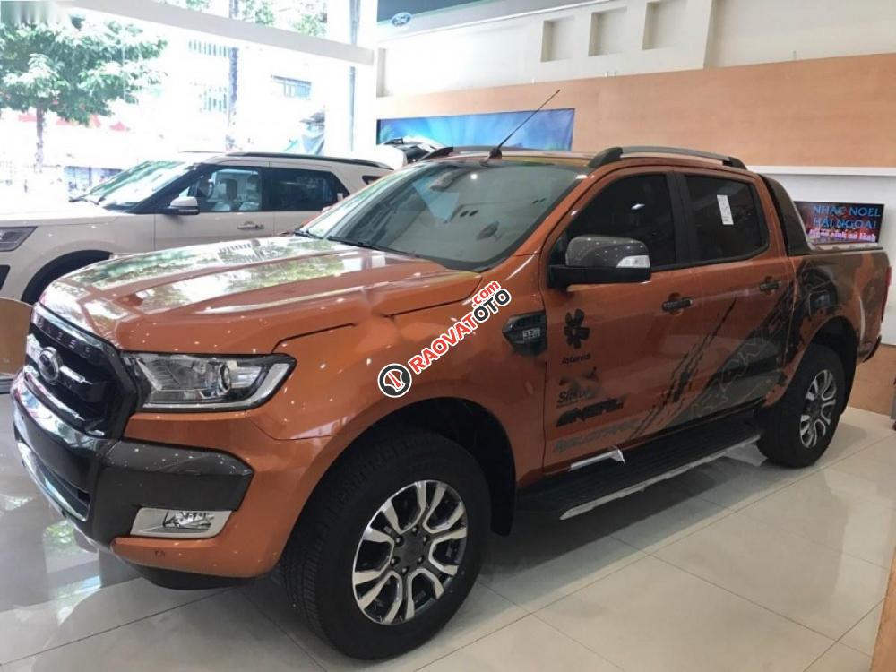 Cần bán xe Ford Ranger Wildtrak 3.2L 4x4 AT đời 2017, nhập khẩu nguyên chiếc, giá 883tr-0