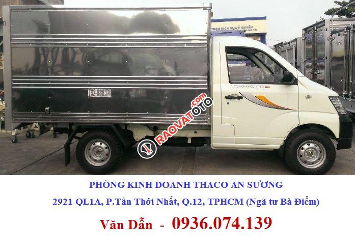 Giá xe tải Thaco Towner 990 thùng kín - Tải 990kg - Đời 2018, tiêu chuẩn Euro4 - Hỗ trợ góp 75%-0