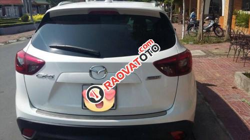 Cần bán Mazda CX 5 2.0 AT sản xuất 2016, màu trắng như mới, 820tr-1