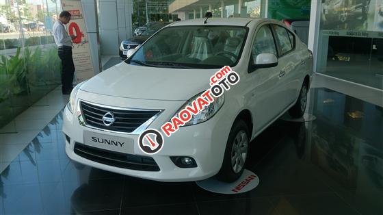 Bán Nissan Sunny XV 2018, màu trắng, KM tốt, hỗ trợ trả góp, giao ngay, 428tr - LH 0935.588.699-0