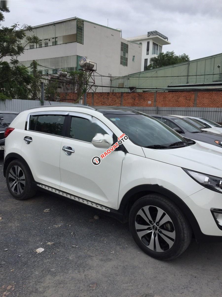 Cần bán lại xe Kia Sportage 2.0AT đời 2013, màu trắng, xe nhập số tự động-0