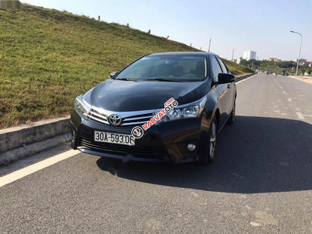 Cần bán xe Toyota Corolla altis 1.8G AT năm 2015, màu đen, chính chủ, giá cạnh tranh-1