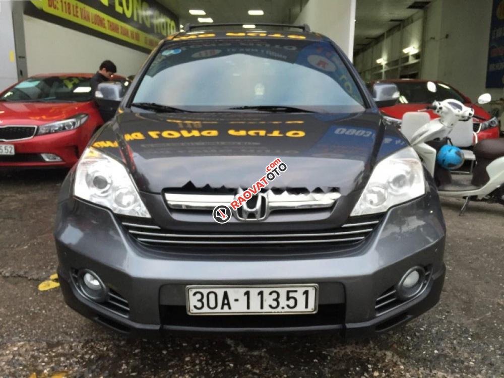 Cần bán gấp Honda CR V 2.0 AT sản xuất 2010, màu xám, nhập khẩu giá cạnh tranh-7