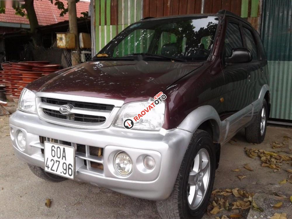 Cần bán gấp Daihatsu Terios đời 2005, màu đỏ, nhập khẩu Nhật Bản chính chủ-2