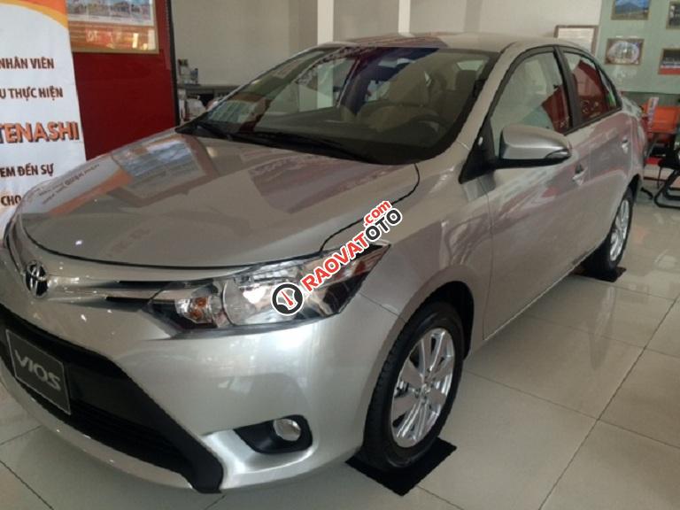 Bán xe Toyota Vios 1.5E MT đời 2018, màu bạc, 483tr, khuyến mãi đến 40 triệu-1