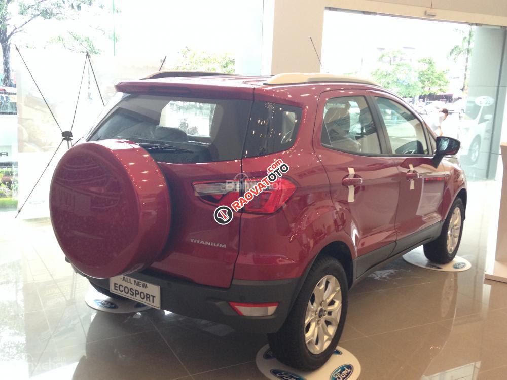 Bán xe Ford EcoSport Titanium sản xuất 2017, màu đỏ-4