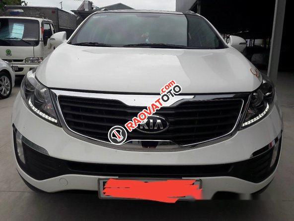 Bán xe Kia Sportage 2.0AT đời 2013, màu trắng, xe nhập, giá tốt-0