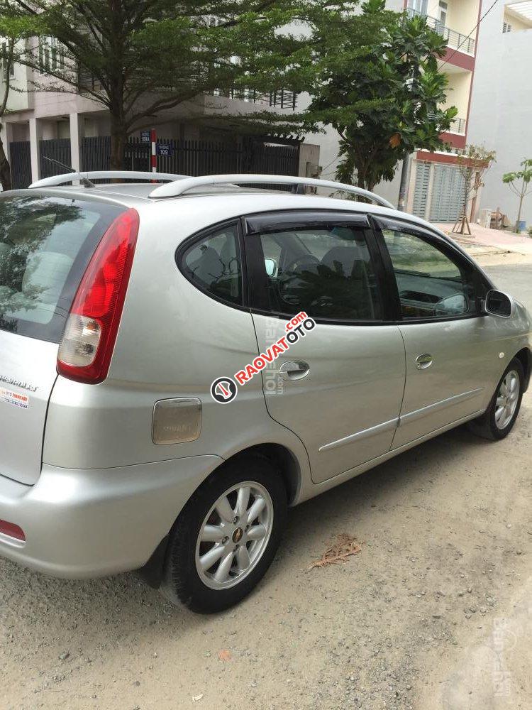 Bán xe Chevrolet Vivant AT 2009, màu bạc 95%-1