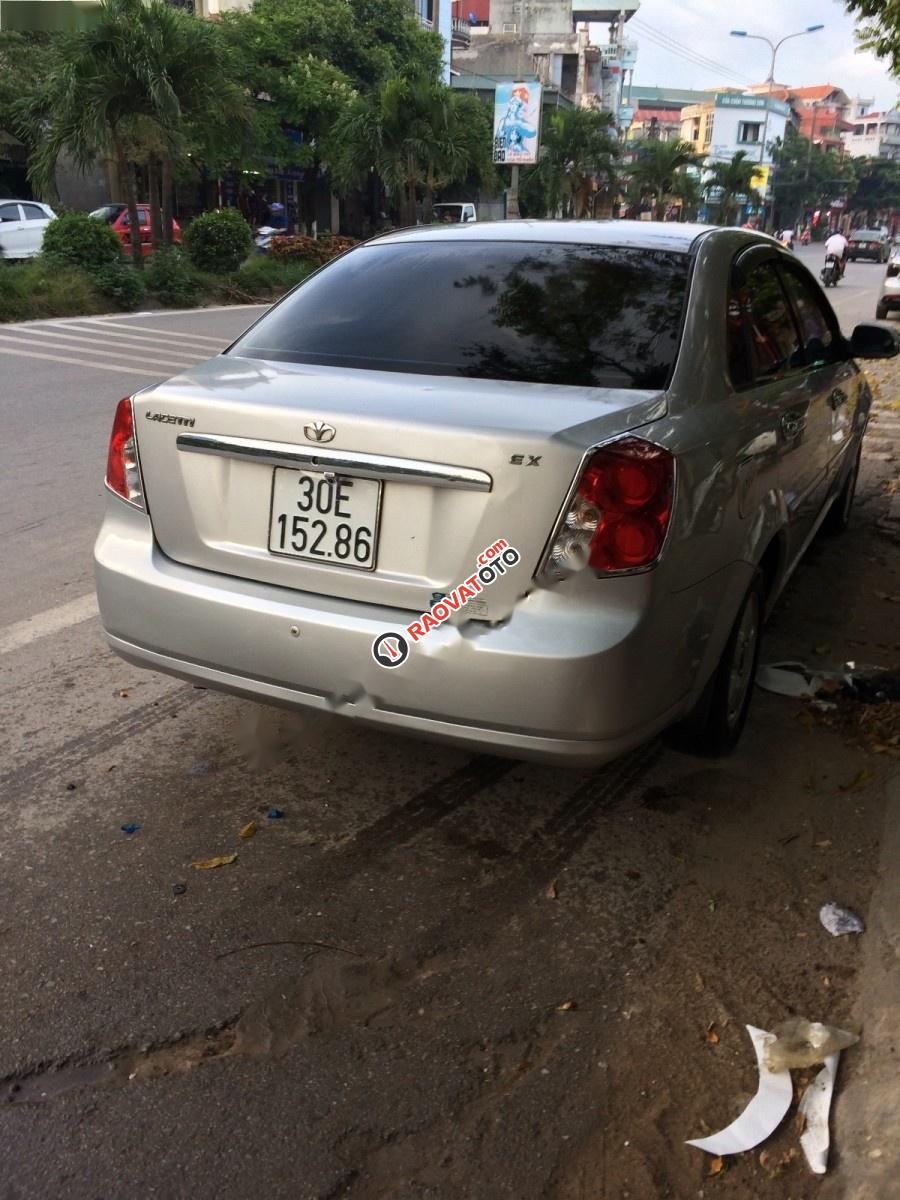 Cần bán lại xe Daewoo Lacetti EX 1.6 MT đời 2008, màu bạc chính chủ, giá 238tr-0