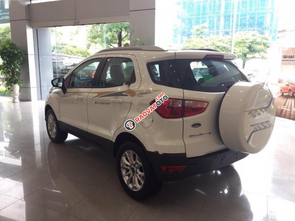 Bán Ford EcoSport Titanium 1.5L AT 2017, màu trắng, giá 575tr-4