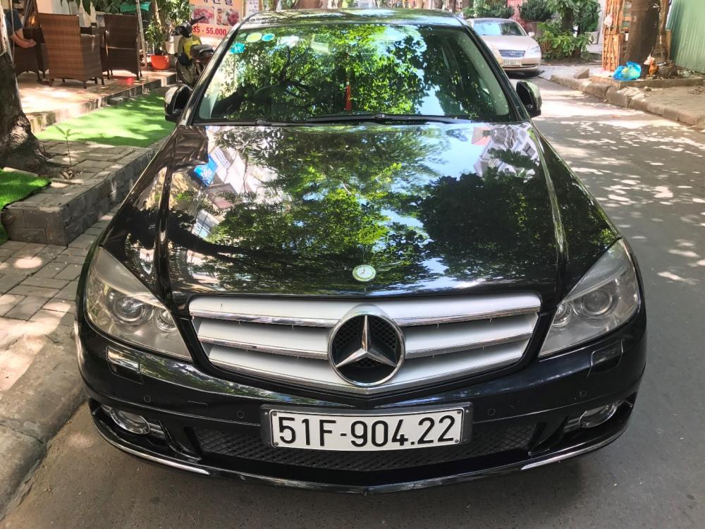 Bán Mercedes C200 đời 2007, màu đen, nhập khẩu  -1