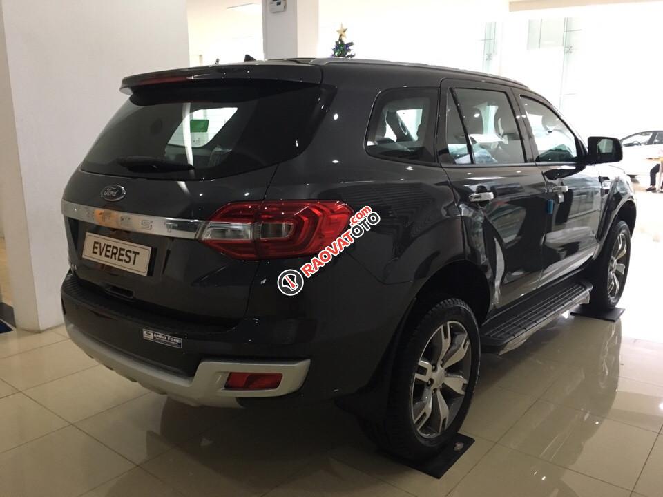 Bán xe Ford Everest Titanium 2.2L AT đời 2017 - xám, hỗ trợ trả góp ngân hàng 80% lãi suất 0.6%/tháng-2