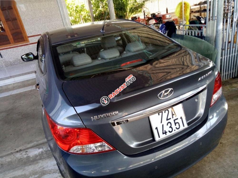 Bán Hyundai Accent đời 2012, màu xám, nhập khẩu nguyên chiếc-1