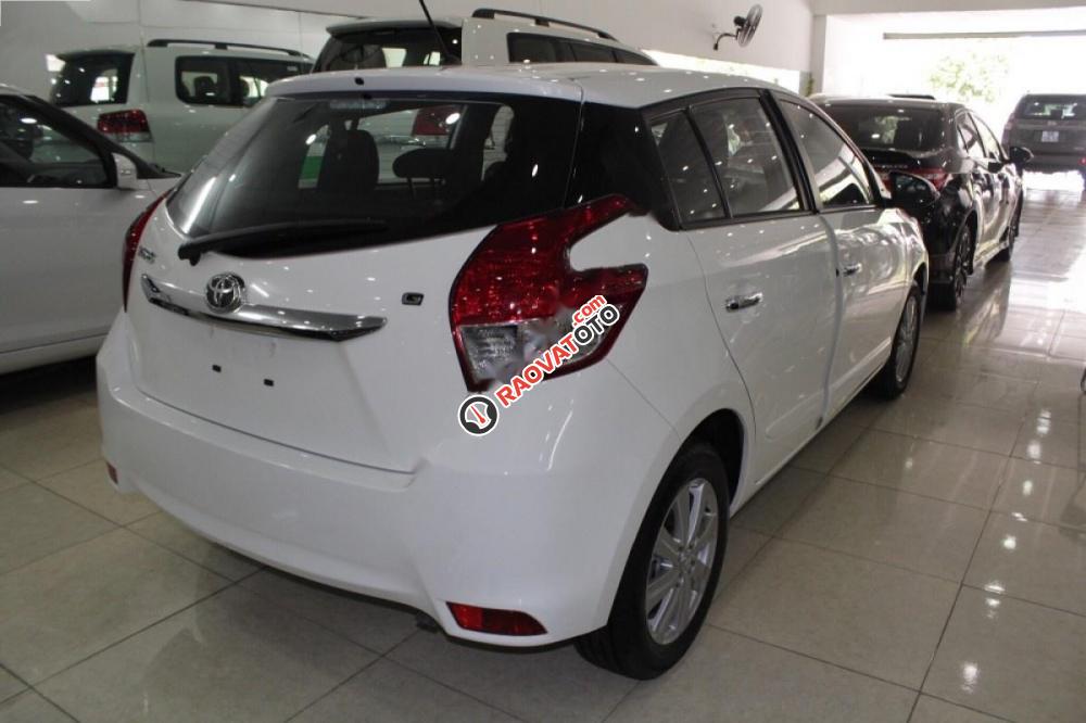 Bán xe Toyota Yaris 1.5G sản xuất 2017, màu trắng, nhập khẩu nguyên chiếc, 642tr-0