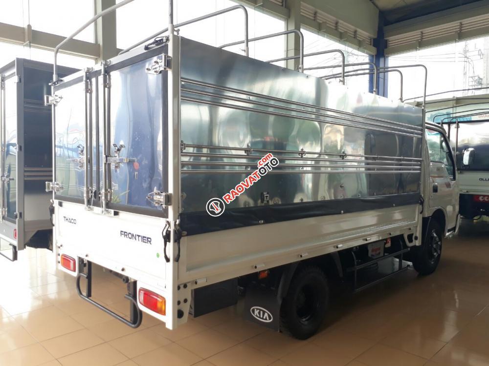 Xe tải Kia K165 thùng mui bạt, tải 2,49 tấn, đời 2017. Hỗ trợ trả góp 75% giá trị, trả trước 100 triệu-0