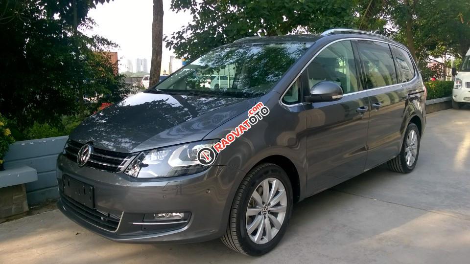 Xe Nhập Volkswagen Sharan GP năm 2016, màu xám lông chuột - Cạnh tranh với Honda Odysey. LH Hương 0902608293-1