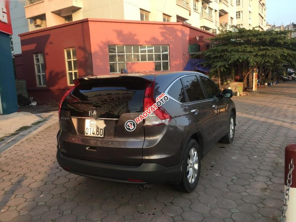 Bán xe Honda CR V 2.0 đời 2014, màu nâu-0