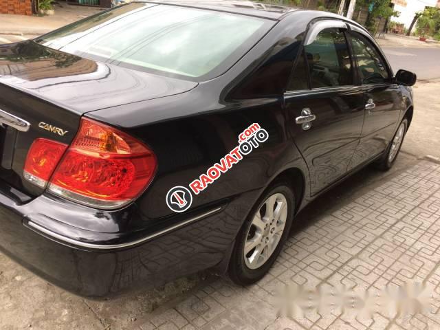 Bán Toyota Camry G đời 2005, màu đen số sàn, giá 470tr-2