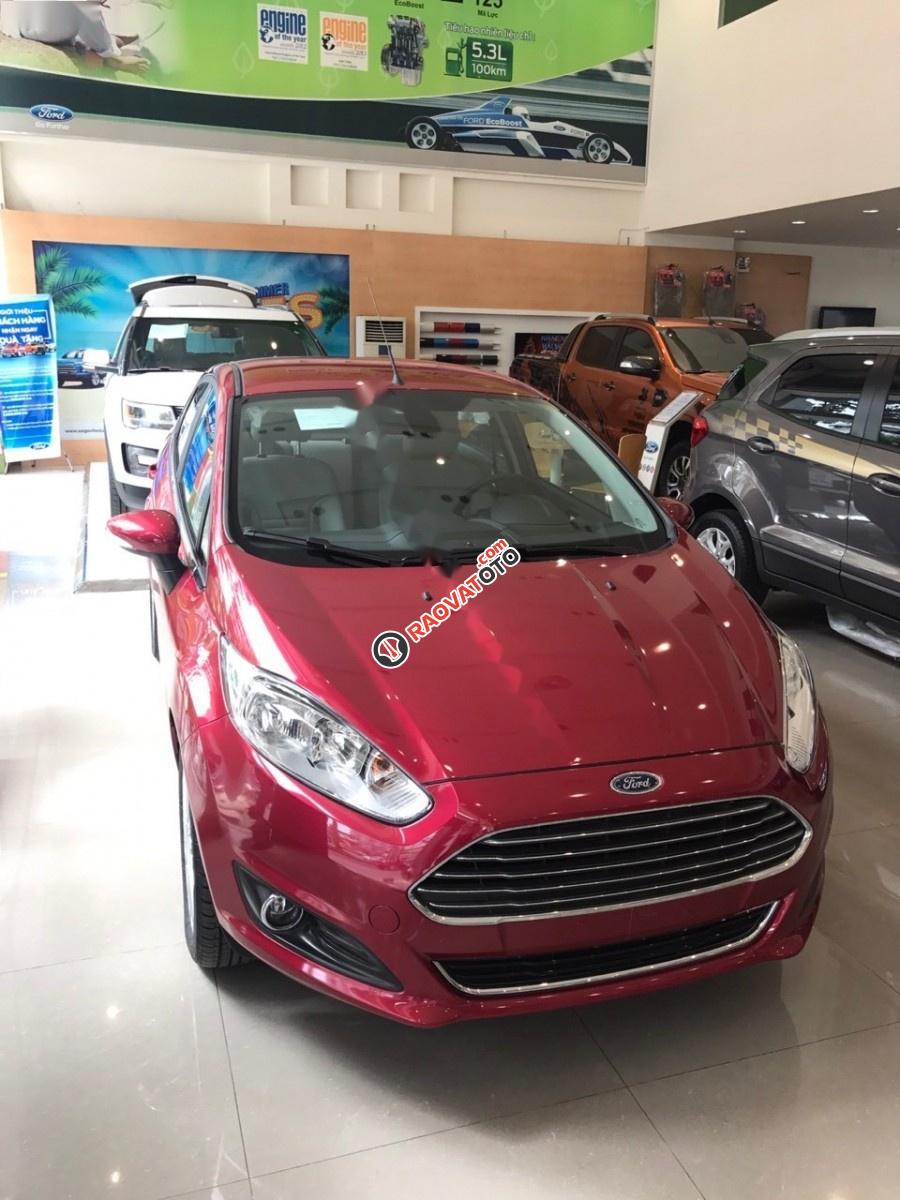 Bán xe Ford Fiesta Sport đời 2017, màu đỏ, 500tr-1