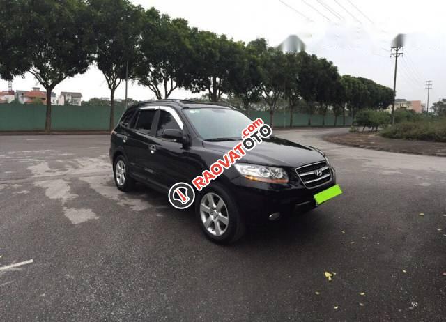 Bán xe Hyundai Santa Fe MLX 2.0 đời 2008, màu đen-4