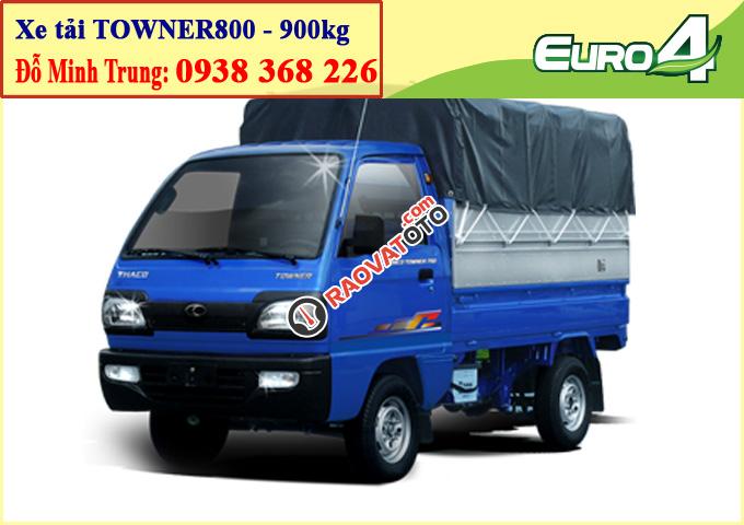 Bán xe tải Thaco Towner 800 tải trọng 990kg - Thaco Long An-6