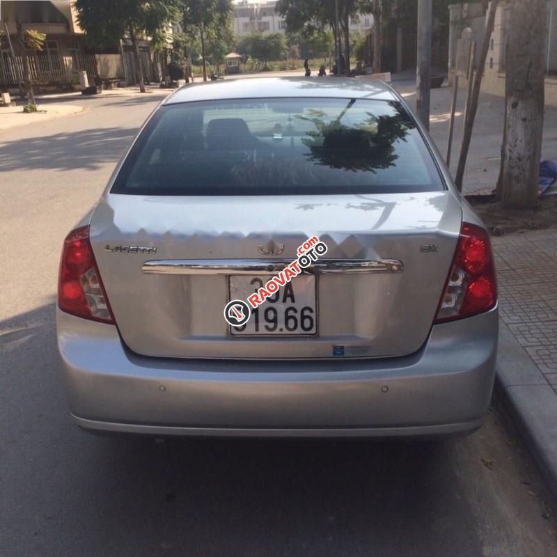 Bán Daewoo Lacetti EX đời 2009, màu bạc xe gia đình-3