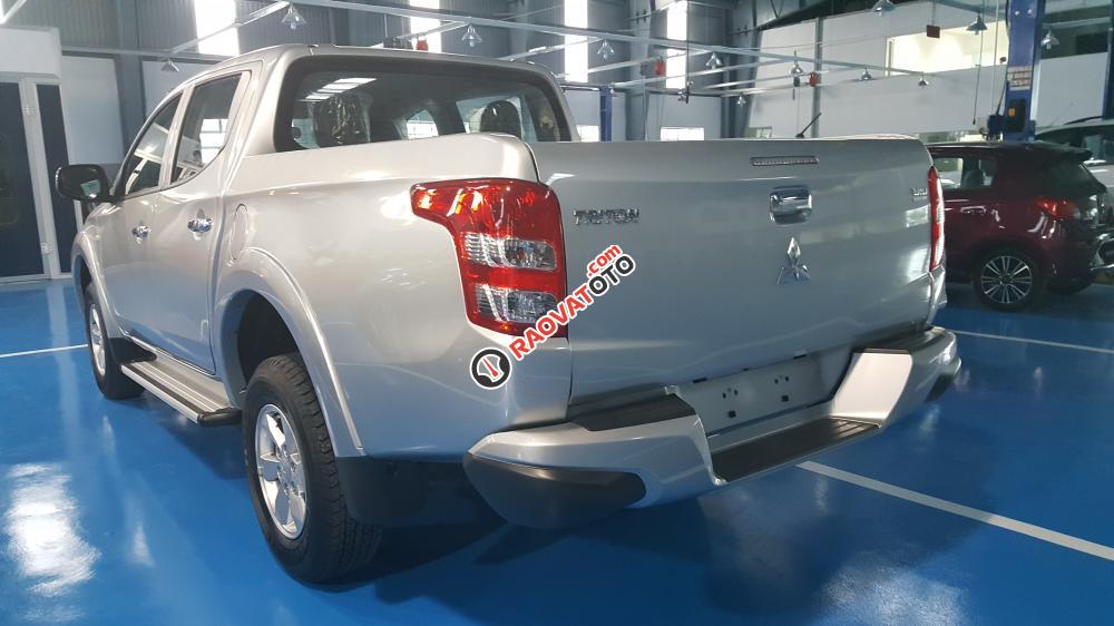 Đà Nẵng Mitsubishi Triton tự động mivec, màu bạc, nhập khẩu, giá chỉ 687tr - LH Đông Anh 093191144-2