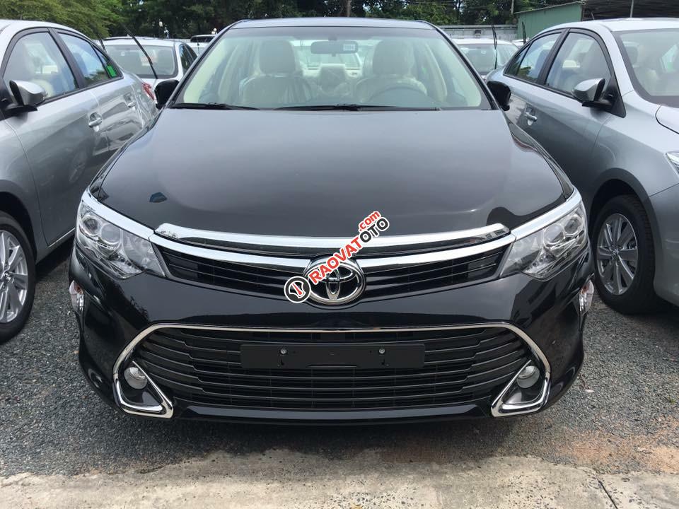 Bán Toyota Camry E SX 2017, màu đen, giá chỉ 997 triệu-4