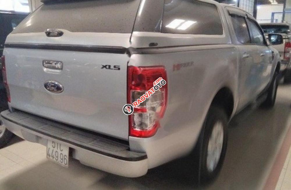 Bán Ford Ranger XLS 2.2L 4x2 MT đời 2014, màu bạc, xe nhập số sàn, 493tr-4