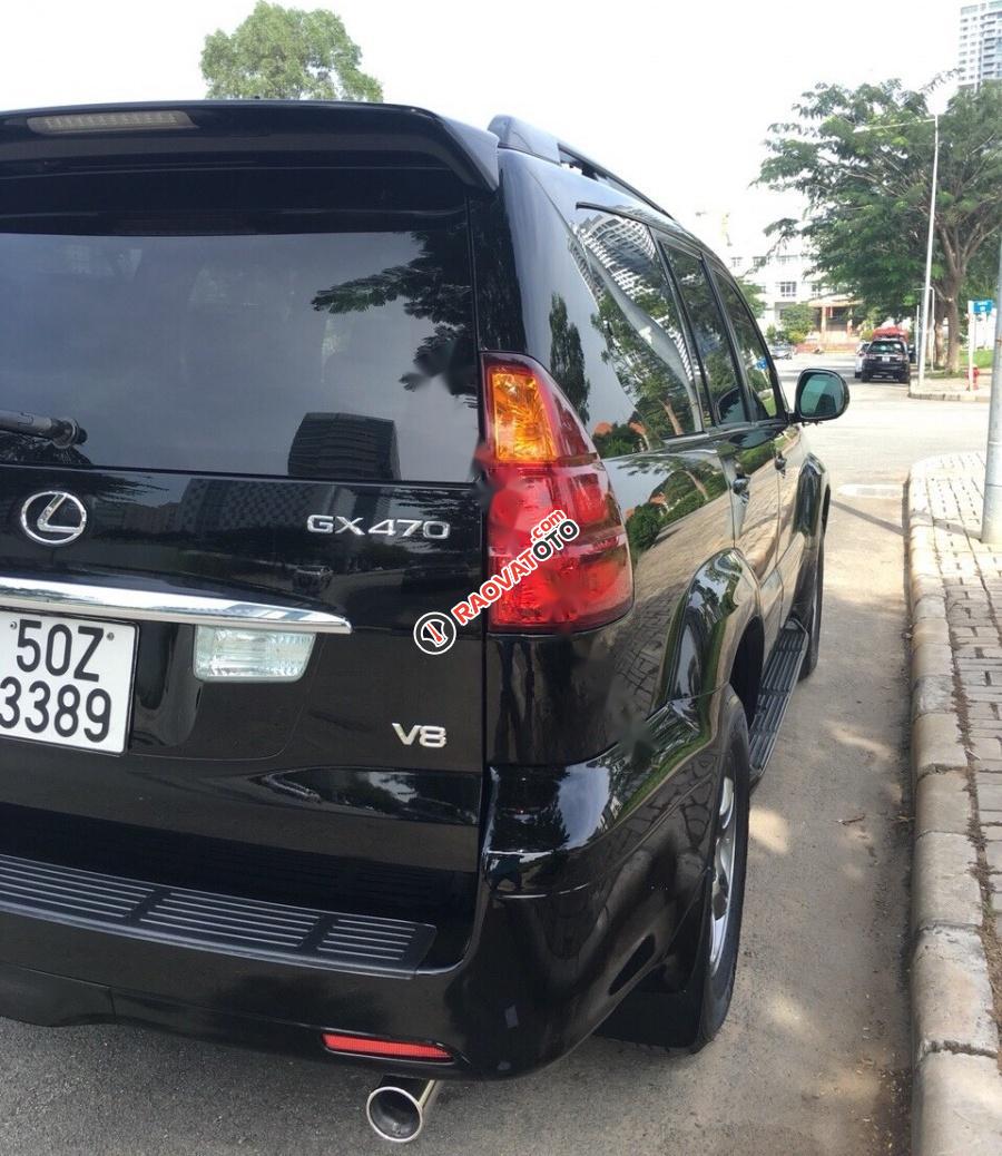 Bán ô tô Lexus GX 470 đời 2007, màu xám, xe nhập-4