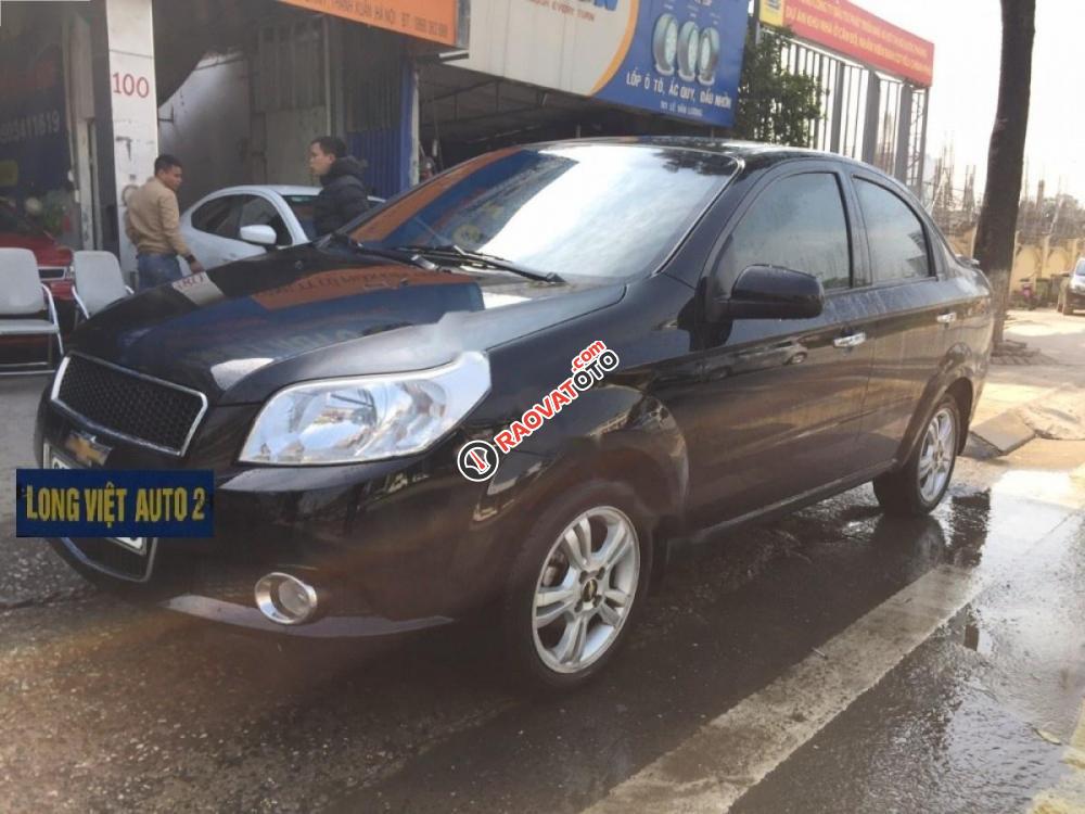 Cần bán xe Chevrolet Aveo LTZ 1.5 AT đời 2016, màu đen chính chủ, giá cạnh tranh-0