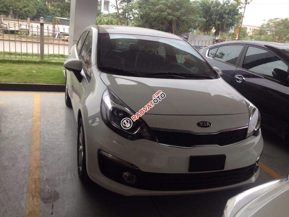 Bán Kia Rio nhập khẩu xe 2 đầu số sàn, màu trắng, Kia nhập khẩu giá rẻ trả góp chỉ từ 150tr-7