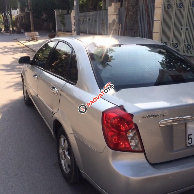 Bán Daewoo Lacetti EX đời 2009, màu bạc xe gia đình-0