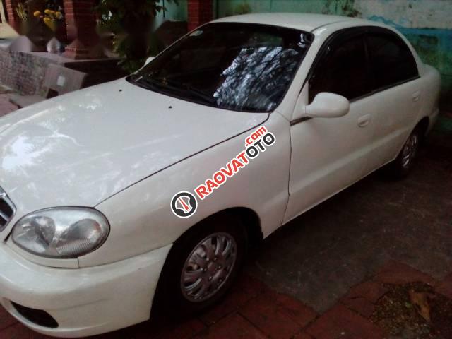 Cần bán lại xe Daewoo Lanos đời 2000, màu trắng, giá chỉ 89 triệu-0