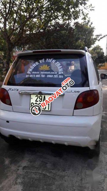 Bán Daewoo Matiz sản xuất 2004, màu trắng, giá 66tr-2