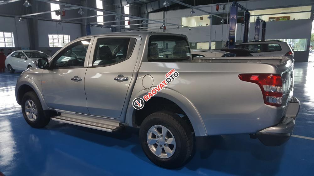 Đà Nẵng Mitsubishi Triton tự động mivec, màu bạc, nhập khẩu, giá chỉ 687tr - LH Đông Anh 093191144-3