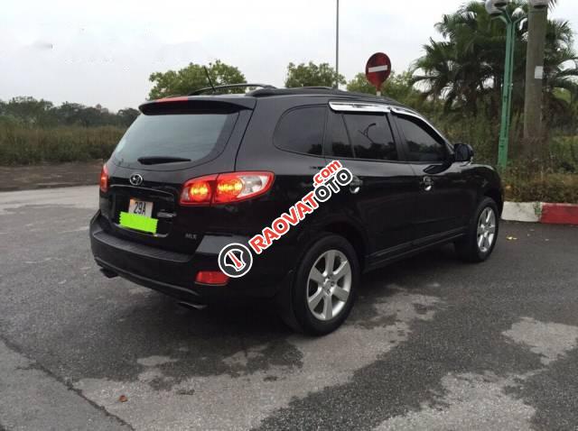 Bán xe Hyundai Santa Fe MLX 2.0 đời 2008, màu đen-5