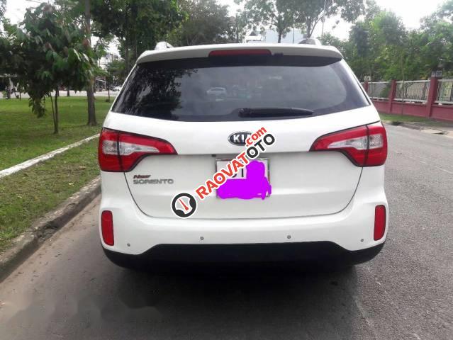 Bán Kia Sorento DATH sản xuất 2014, màu trắng  -1