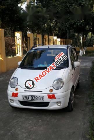 Bán Daewoo Matiz sản xuất 2004, màu trắng, giá 66tr-4