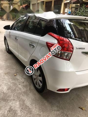 Bán Toyota Yaris G sản xuất 2014, màu trắng chính chủ, 525 triệu-5