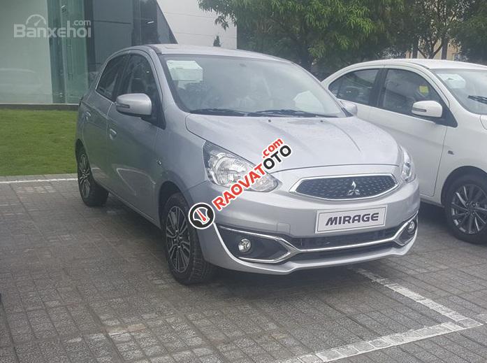 Bán Mitsubishi Mirage MT model 2018, đủ màu, nhập Thái, KM tốt, trả góp, giao ngay - LH 0911373343-2