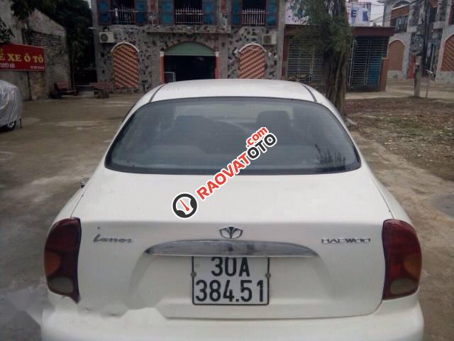 Bán ô tô Daewoo Lanos đời 2005, màu trắng, giá tốt-3