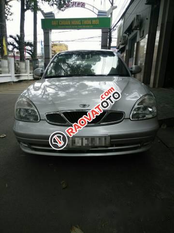 Bán xe cũ Daewoo Nubira đời 2003, màu bạc-1