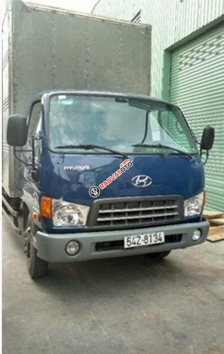 Bán Hyundai HD 72 đời 2009, màu xanh lam, xe nhập, giá chỉ 350 triệu-0