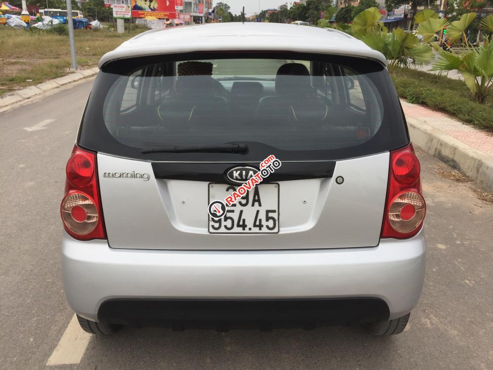 Bán xe Kia Morning SLX năm 2010, màu bạc, xe nhập số sàn-2