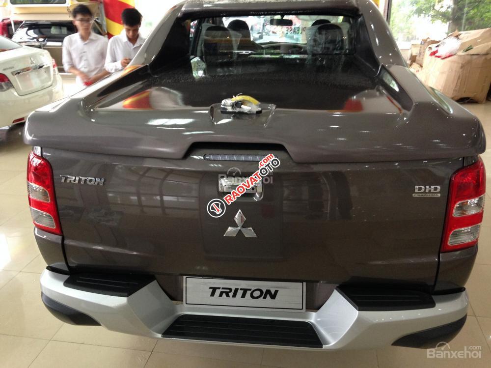 Bán ô tô Mitsubishi Triton mới đời 2017, màu nâu, nhập khẩu chính hãng, giá tốt-3