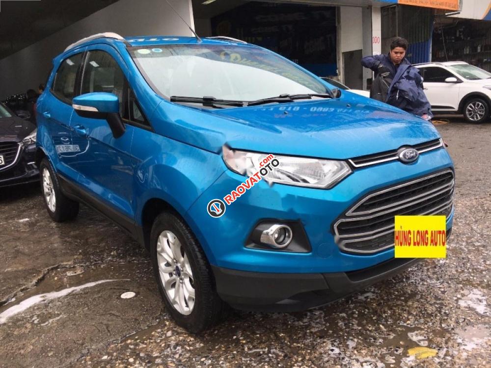 Bán Ford EcoSport Titanium 1.5L AT đời 2017, màu xanh lam-1