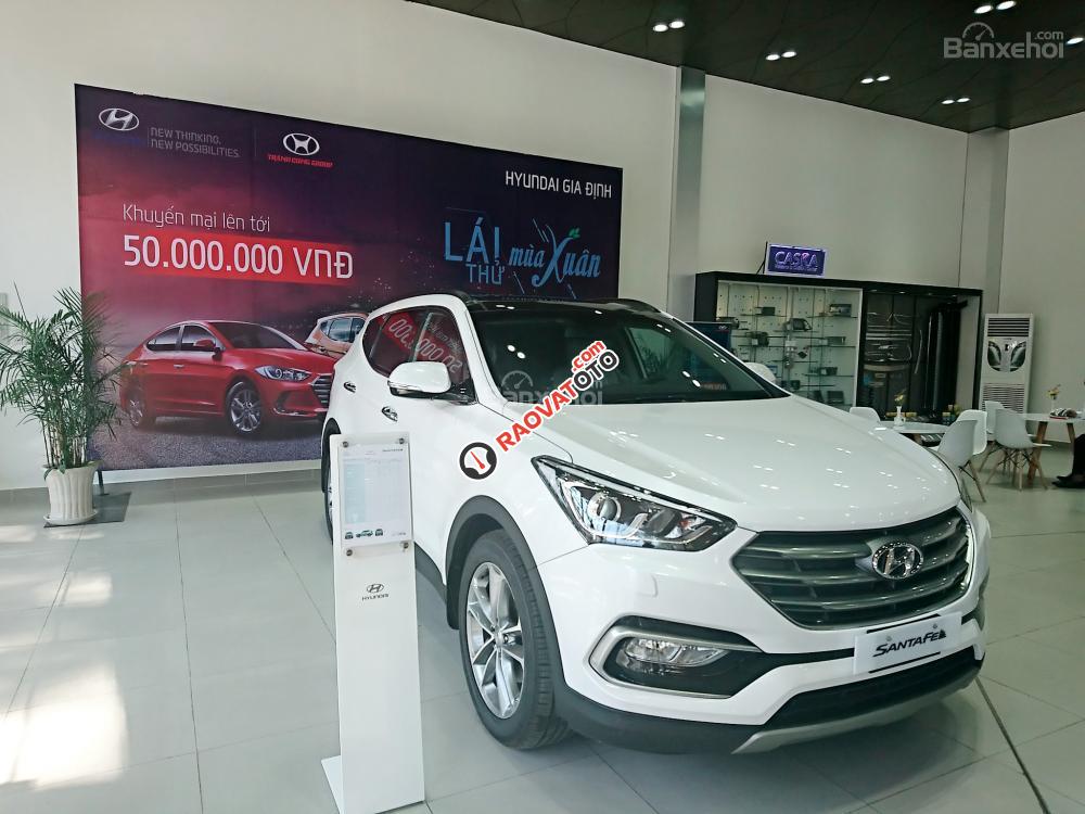 Hyundai Santa Fe 2.4 AT máy xăng tiêu chuẩn-4