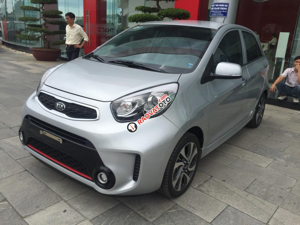 Bán xe Kia Morning sản xuất 2018, màu bạc, giá 290 triệu. Lh: 0966 199 109-2