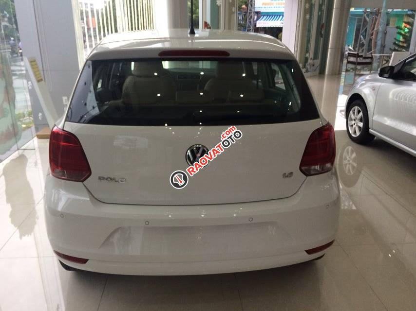 Bán Volkswagen Polo Hacthback 1.6L GP đời 2016, nhập khẩu, màu trắng. LH Hương 0902.608.293-1